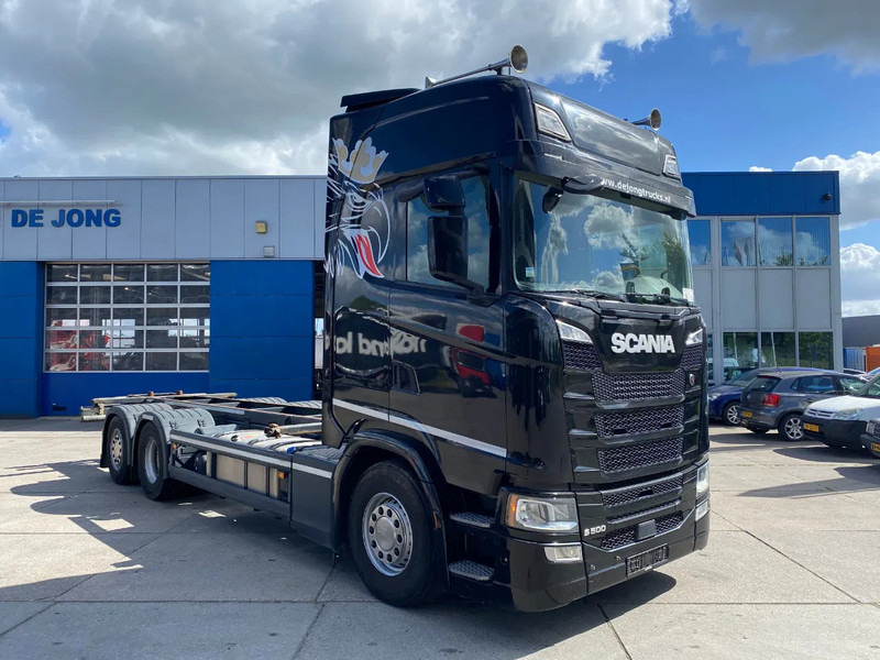 Scania S500 NGS BDF / Retarder / 6x2 / 2x Tank - شاحنات الحاويات / جسم علوي قابل للتغيير شاحنة: صور 3 Scania S500 NGS BDF / Retarder / 6x2 / 2x Tank - شاحنات الحاويات / جسم علوي قابل للتغيير شاحنة: صور 3