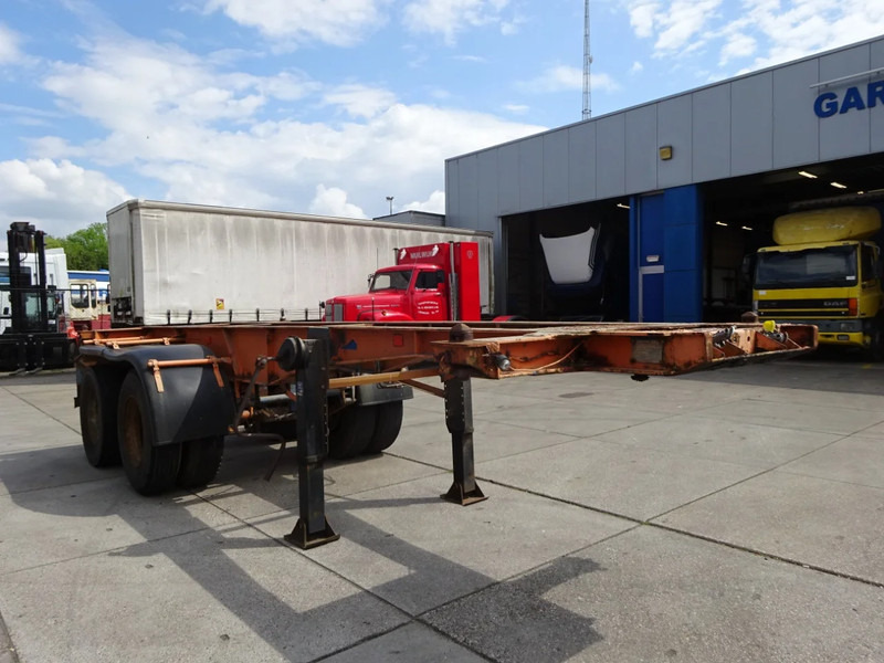 Van Hool 20 FT Container Chassis / Steel Suspension / Double Tyres - شاحنات الحاويات / جسم علوي قابل للتغيير نصف مقطورة: صور 4 Van Hool 20 FT Container Chassis / Steel Suspension / Double Tyres - شاحنات الحاويات / جسم علوي قابل للتغيير نصف مقطورة: صور 4