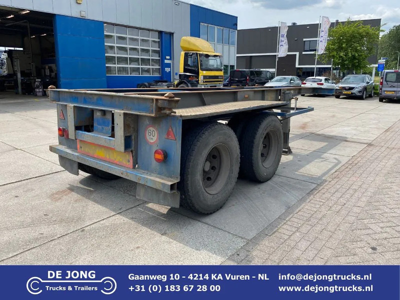 Van Hool 20FT Chassis / Steel Suspension / Double Air - شاحنات الحاويات / جسم علوي قابل للتغيير نصف مقطورة: صور 1 Van Hool 20FT Chassis / Steel Suspension / Double Air - شاحنات الحاويات / جسم علوي قابل للتغيير نصف مقطورة: صور 1
