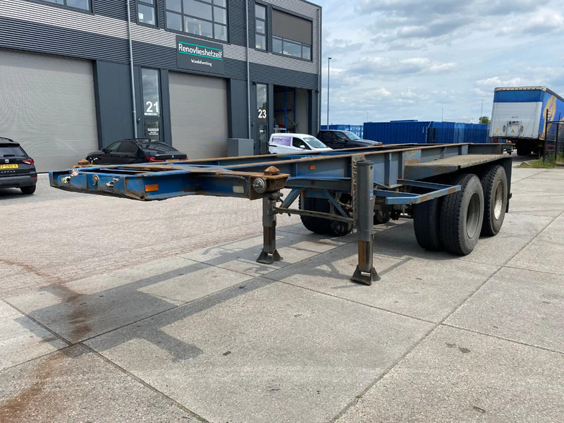 Van Hool 20FT Chassis / Steel Suspension / Double Air - شاحنات الحاويات / جسم علوي قابل للتغيير نصف مقطورة: صور 4 Van Hool 20FT Chassis / Steel Suspension / Double Air - شاحنات الحاويات / جسم علوي قابل للتغيير نصف مقطورة: صور 4