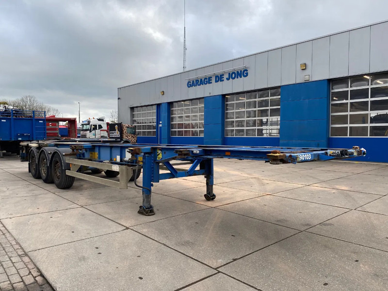 Van Hool 3B0079 / Container chassis / SAF + Disc - شاحنات الحاويات / جسم علوي قابل للتغيير نصف مقطورة: صور 5 Van Hool 3B0079 / Container chassis / SAF + Disc - شاحنات الحاويات / جسم علوي قابل للتغيير نصف مقطورة: صور 5