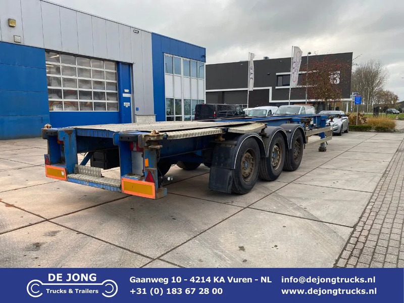 Van Hool 3B0079 / Container chassis / SAF + Disc - شاحنات الحاويات / جسم علوي قابل للتغيير نصف مقطورة: صور 1 Van Hool 3B0079 / Container chassis / SAF + Disc - شاحنات الحاويات / جسم علوي قابل للتغيير نصف مقطورة: صور 1