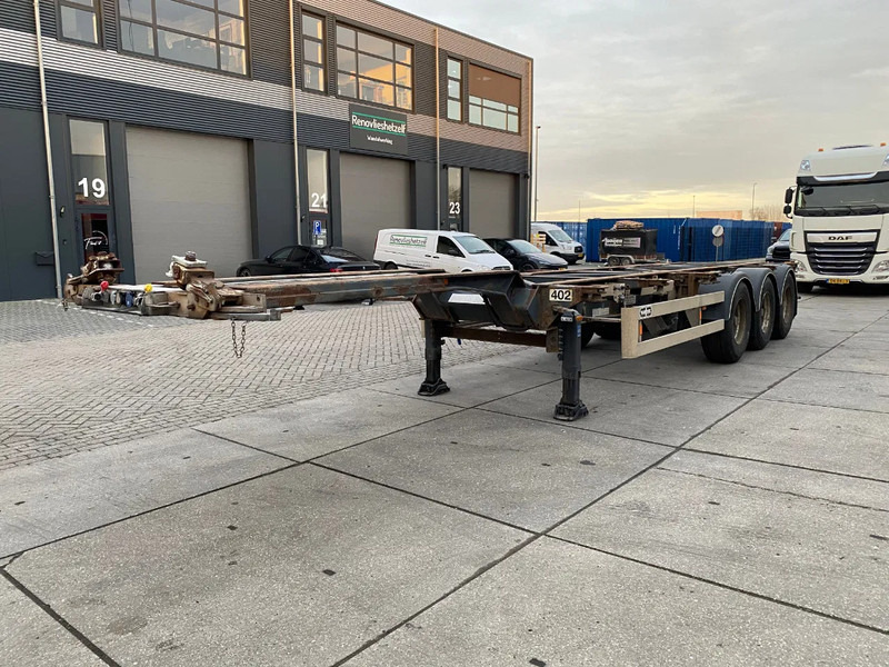 Van Hool Container Chassis / 2x Extendable / BPW / 45FT - شاحنات الحاويات / جسم علوي قابل للتغيير نصف مقطورة: صور 2 Van Hool Container Chassis / 2x Extendable / BPW / 45FT - شاحنات الحاويات / جسم علوي قابل للتغيير نصف مقطورة: صور 2