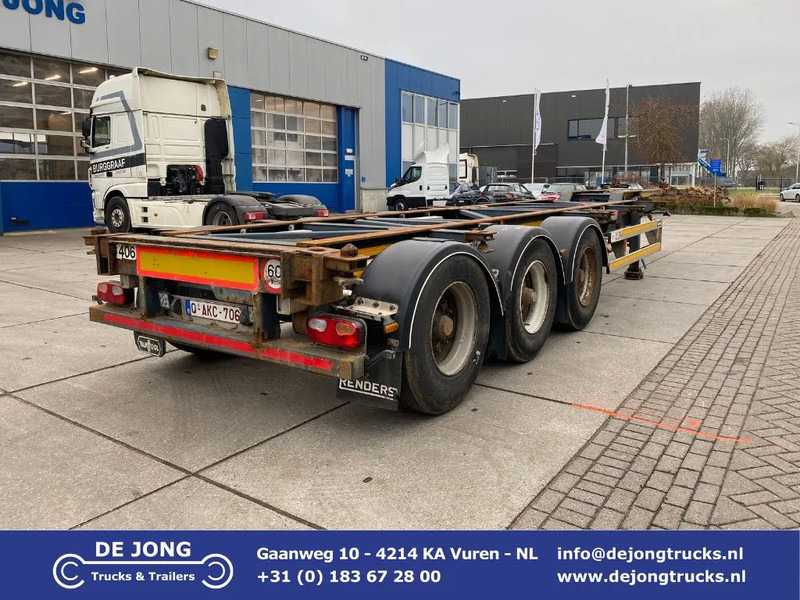 Van Hool Container Chassis / 40-45 FT / BPW - شاحنات الحاويات / جسم علوي قابل للتغيير نصف مقطورة: صور 1 Van Hool Container Chassis / 40-45 FT / BPW - شاحنات الحاويات / جسم علوي قابل للتغيير نصف مقطورة: صور 1