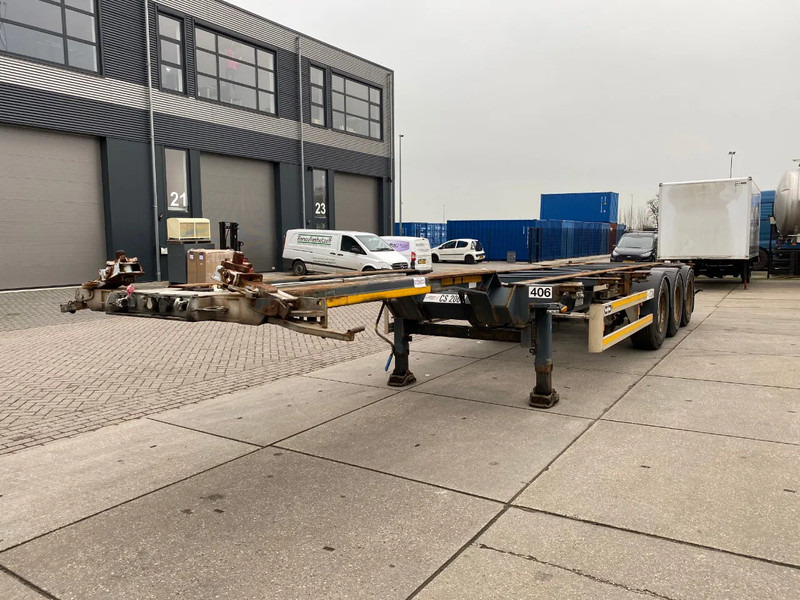 Van Hool Container Chassis / 40-45 FT / BPW - شاحنات الحاويات / جسم علوي قابل للتغيير نصف مقطورة: صور 4 Van Hool Container Chassis / 40-45 FT / BPW - شاحنات الحاويات / جسم علوي قابل للتغيير نصف مقطورة: صور 4