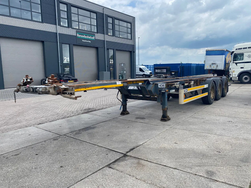 Van Hool Container Chassis / 40-45 FT / BPW - شاحنات الحاويات / جسم علوي قابل للتغيير نصف مقطورة: صور 4 Van Hool Container Chassis / 40-45 FT / BPW - شاحنات الحاويات / جسم علوي قابل للتغيير نصف مقطورة: صور 4