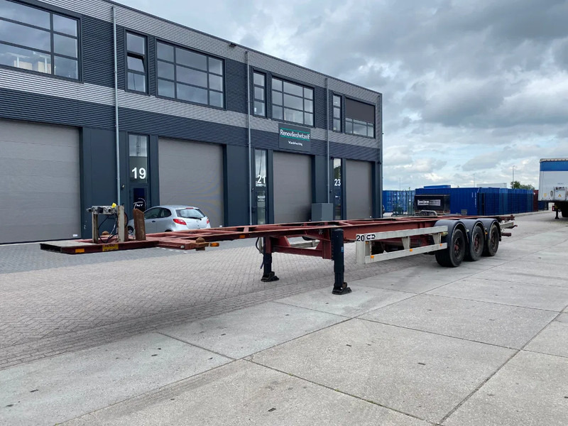 Van Hool Container chassis / 4300 kg / 40 FT / Mega - شاحنات الحاويات / جسم علوي قابل للتغيير نصف مقطورة: صور 4 Van Hool Container chassis / 4300 kg / 40 FT / Mega - شاحنات الحاويات / جسم علوي قابل للتغيير نصف مقطورة: صور 4