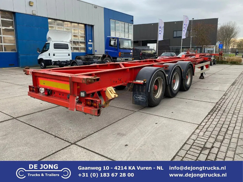 Van Hool S00149 / Container Chassis / 40FT / BPW + Drum - شاحنات الحاويات / جسم علوي قابل للتغيير نصف مقطورة: صور 1 Van Hool S00149 / Container Chassis / 40FT / BPW + Drum - شاحنات الحاويات / جسم علوي قابل للتغيير نصف مقطورة: صور 1
