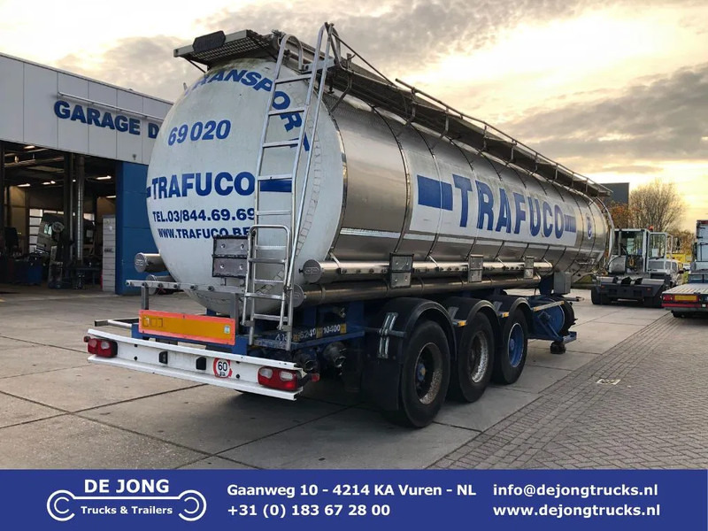 Van Hool Tank / 33.280 LT / 4 compartments / ADR / Inox - نصف مقطورة صهريج: صور 1 Van Hool Tank / 33.280 LT / 4 compartments / ADR / Inox - نصف مقطورة صهريج: صور 1