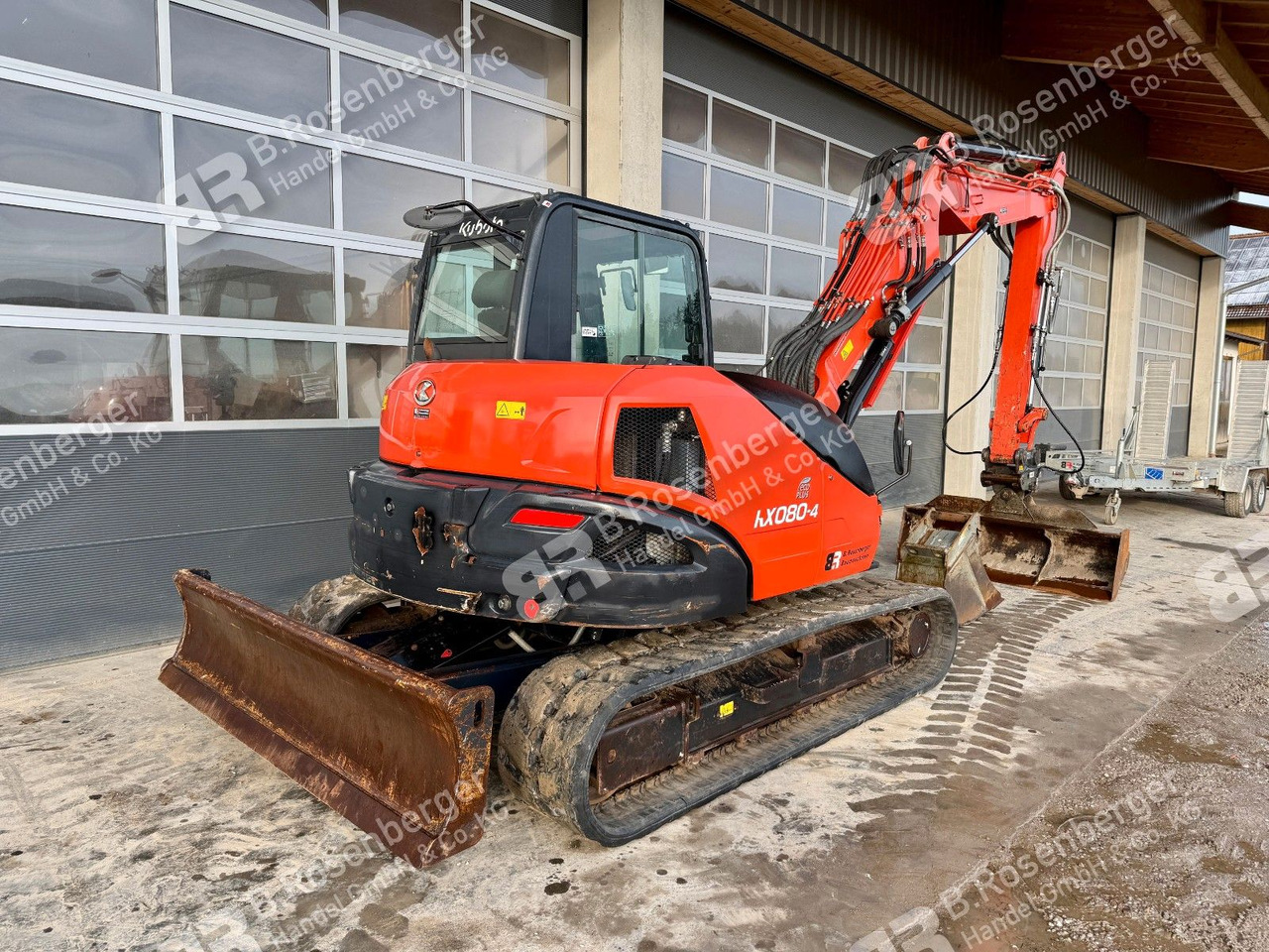 Kubota KX080-4 Verstellausleger / nur 2275h /Klima - حفارة مصغرة: صور 5 Kubota KX080-4 Verstellausleger / nur 2275h /Klima - حفارة مصغرة: صور 5