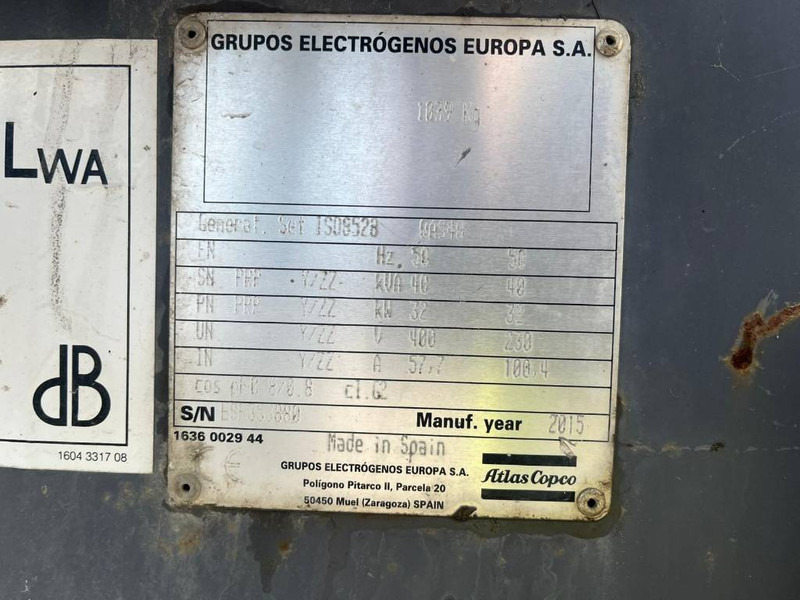 Atlas-Copco QAS 40 - مجموعة المولدات: صور 5 Atlas-Copco QAS 40 - مجموعة المولدات: صور 5