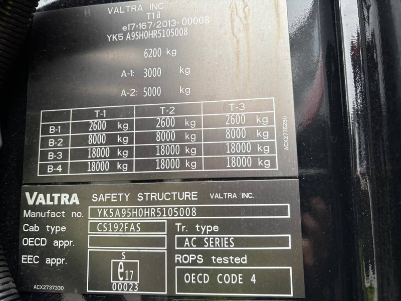 Valtra A 95 - جرار: صور 5 Valtra A 95 - جرار: صور 5