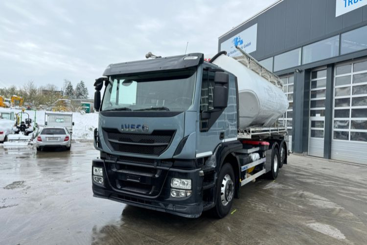 Iveco Stralis 460 6x2 Cementsilo Kompressor - شاحنة: صور 1 Iveco Stralis 460 6x2 Cementsilo Kompressor - شاحنة: صور 1