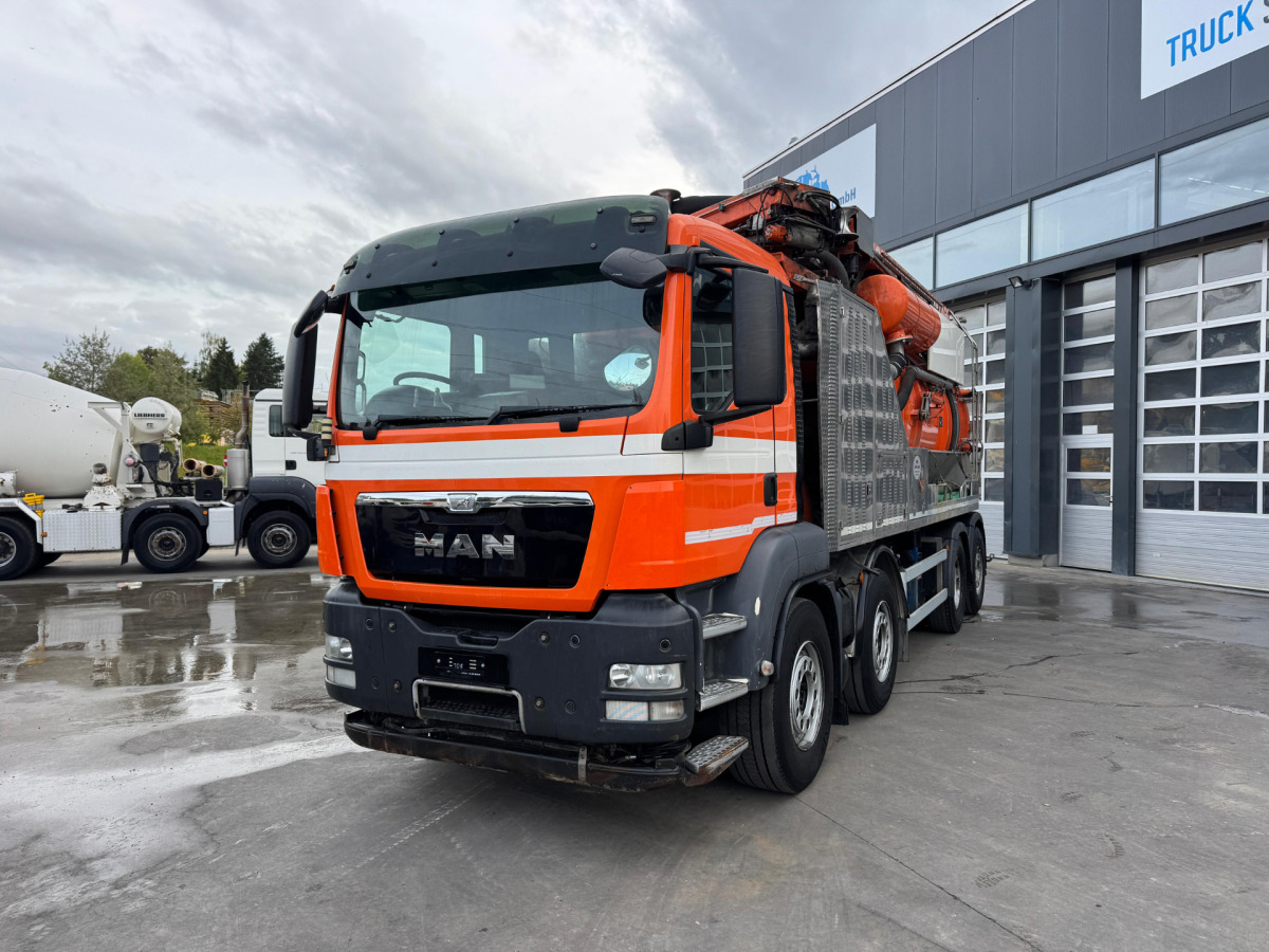 MAN TGS 35.480 Jurop Kanalreinigung - فراغ شاحنة: صور 1 MAN TGS 35.480 Jurop Kanalreinigung - فراغ شاحنة: صور 1