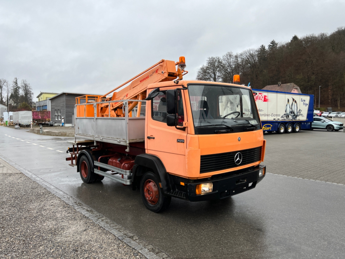 MERCEDES 709 WUMAG GELENKSTEIGER 14M - سيارة بلدية: صور 2 MERCEDES 709 WUMAG GELENKSTEIGER 14M - سيارة بلدية: صور 2
