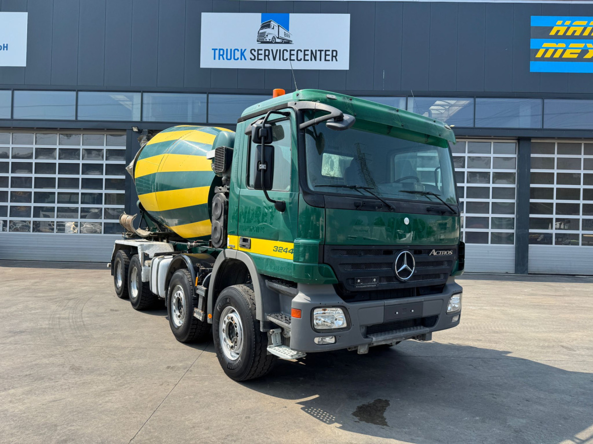 MERCEDES Actros 3244 8x4 Liebherr 9m3 - شاحنة خلاطة خرسانة: صور 3 MERCEDES Actros 3244 8x4 Liebherr 9m3 - شاحنة خلاطة خرسانة: صور 3
