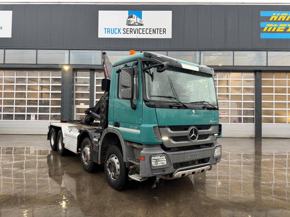 MERCEDES Actros 3248 8x4 Hiab 26T SWS - شاحنة ذات الخطاف: صور 3 MERCEDES Actros 3248 8x4 Hiab 26T SWS - شاحنة ذات الخطاف: صور 3
