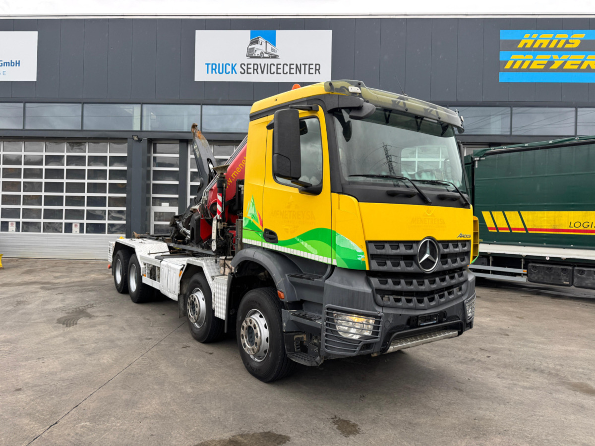 MERCEDES Arocs 3248 8x4 Fassi 315-7 mit Hiab 21T - شاحنة كرين: صور 4 MERCEDES Arocs 3248 8x4 Fassi 315-7 mit Hiab 21T - شاحنة كرين: صور 4