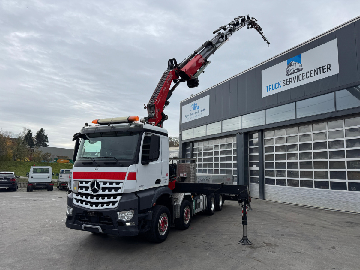 MERCEDES Arocs 3251 8x4 Fassi 660 6-6 - شاحنة كرين: صور 1 MERCEDES Arocs 3251 8x4 Fassi 660 6-6 - شاحنة كرين: صور 1