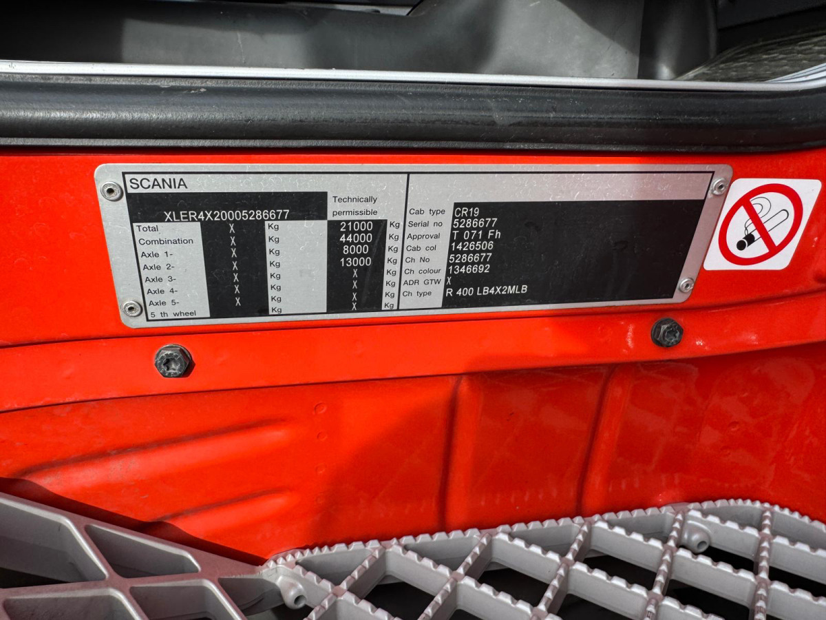 شاحنة ستارة SCANIA G400 4x2 Mega 3 M Innenhöhe: صور 18