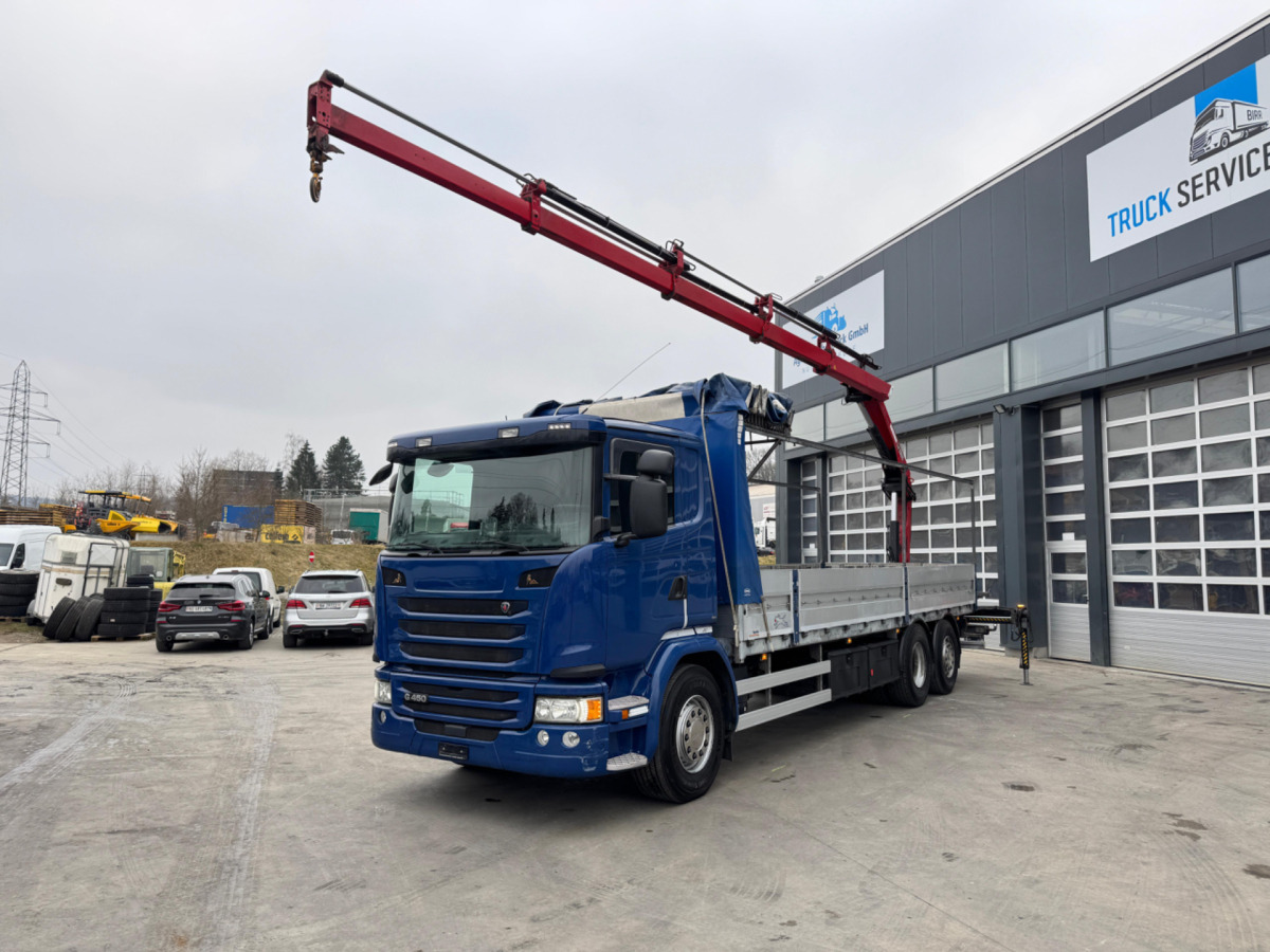 SCANIA G450 6x2 Hiab 122-4 - شاحنة كرين: صور 5 SCANIA G450 6x2 Hiab 122-4 - شاحنة كرين: صور 5