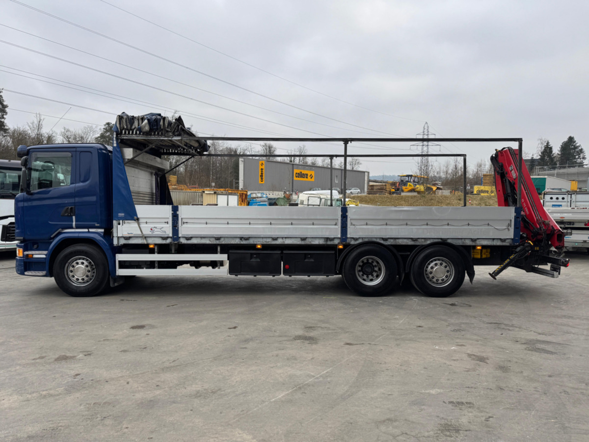 شاحنة كرين SCANIA G450 6x2 Hiab 122-4: صور 14