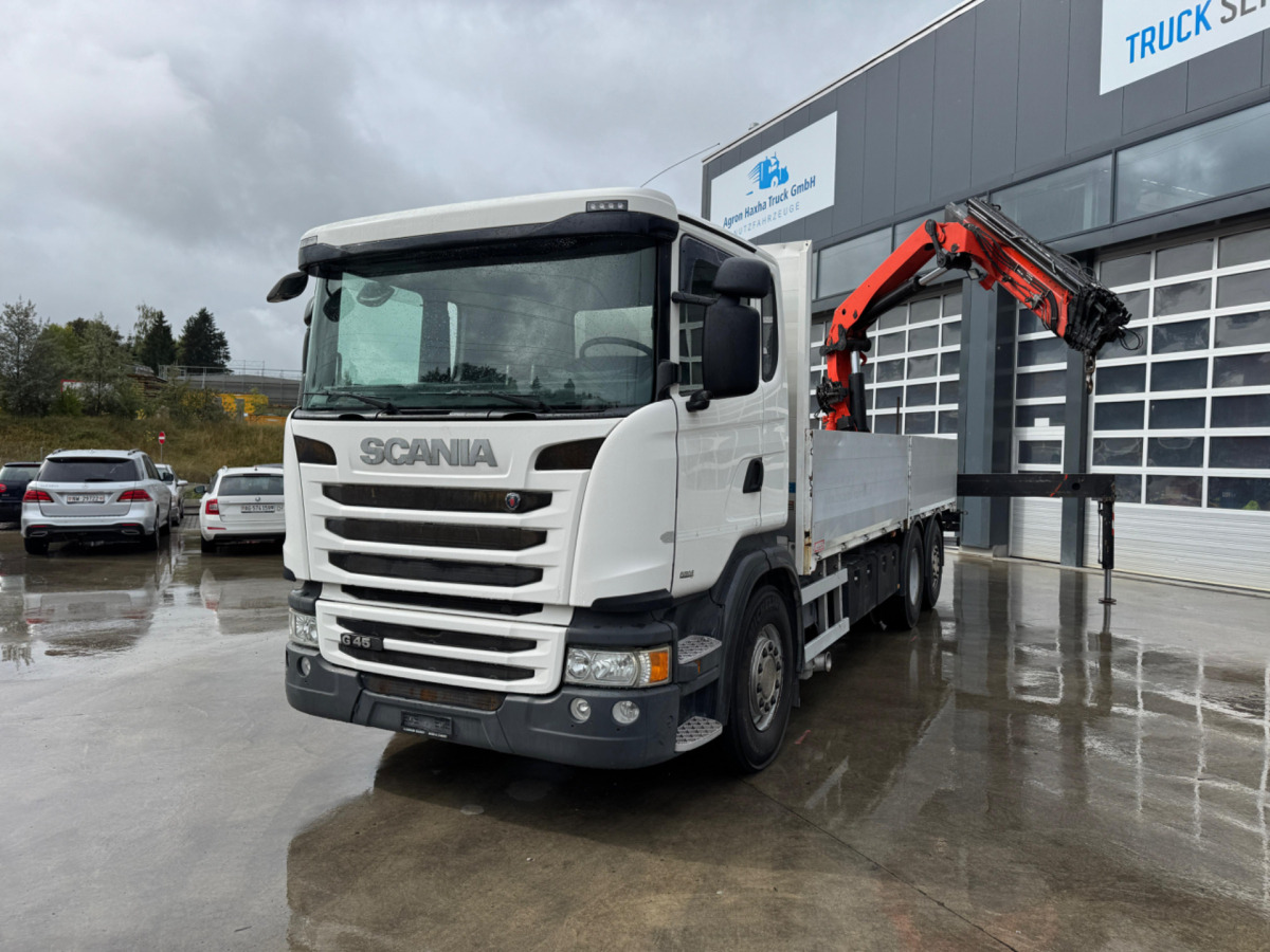 SCANIA G450 6x2 Palfinger 27000-5 - شاحنة كرين: صور 2 SCANIA G450 6x2 Palfinger 27000-5 - شاحنة كرين: صور 2