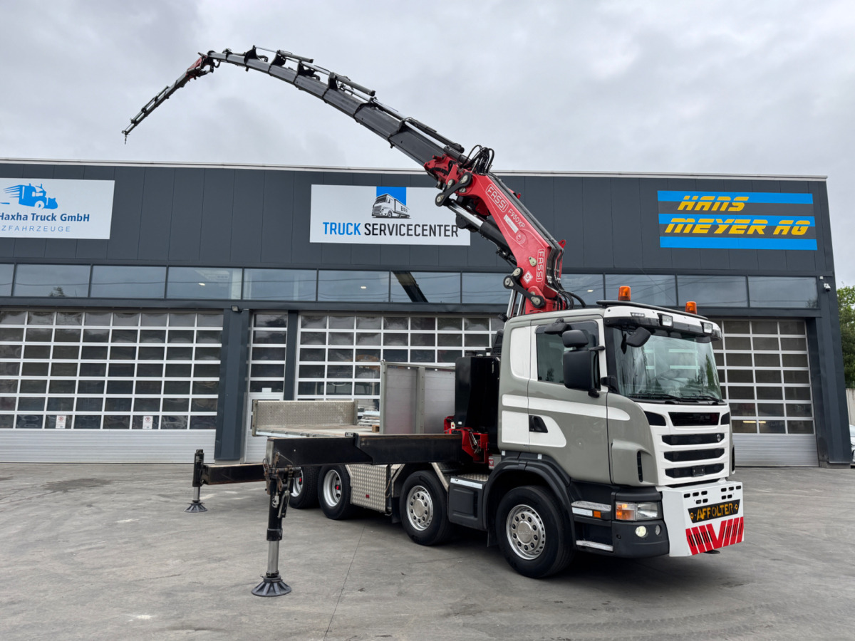 SCANIA G480 8x4 SZM/Pritsche Fassi 950 - شاحنة كرين: صور 3 SCANIA G480 8x4 SZM/Pritsche Fassi 950 - شاحنة كرين: صور 3