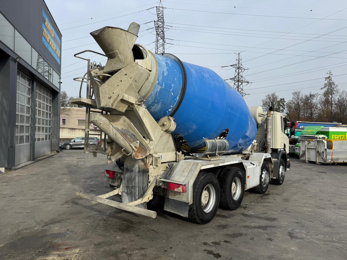 SCANIA P410 8x4 Liebherr 9m3 - شاحنة خلاطة خرسانة: صور 5 SCANIA P410 8x4 Liebherr 9m3 - شاحنة خلاطة خرسانة: صور 5