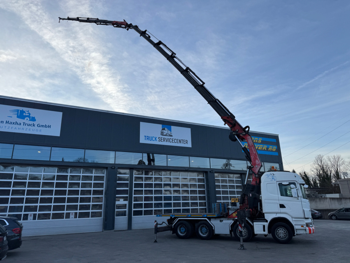SCANIA R480 8x4 Fassi 660 SZM/Pritsche - شاحنة كرين: صور 3 SCANIA R480 8x4 Fassi 660 SZM/Pritsche - شاحنة كرين: صور 3