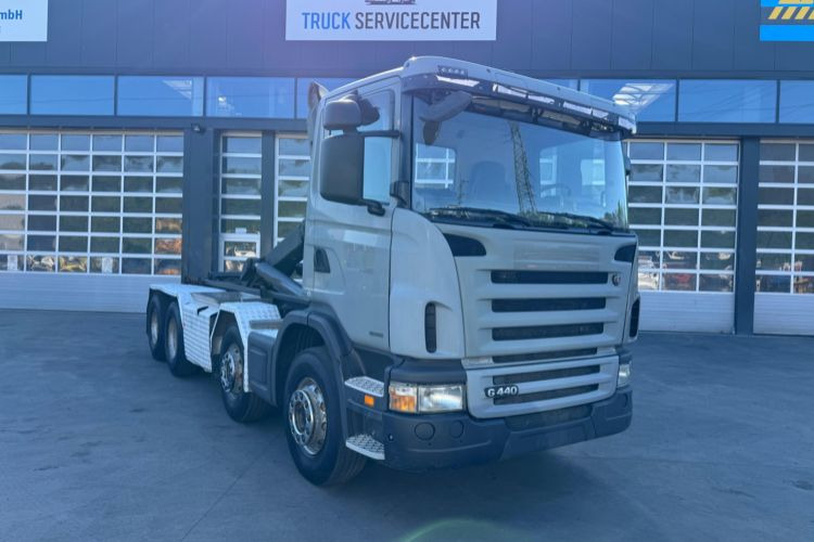 Scania G440 8x4 Trösch - شاحنة ذات الخطاف: صور 3 Scania G440 8x4 Trösch - شاحنة ذات الخطاف: صور 3