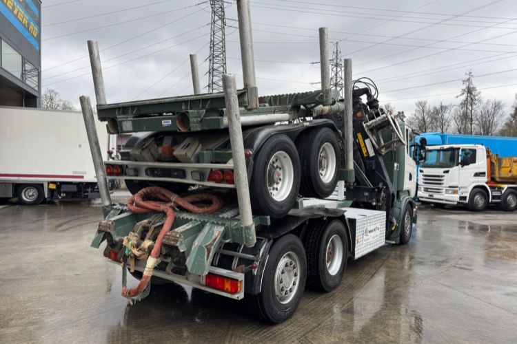 Scania R480 6x2 Loglift F265 mit Dolly - شاحنة: صور 5 Scania R480 6x2 Loglift F265 mit Dolly - شاحنة: صور 5