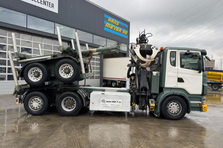 Scania R480 6x2 Loglift F265 mit Dolly - شاحنة: صور 4 Scania R480 6x2 Loglift F265 mit Dolly - شاحنة: صور 4