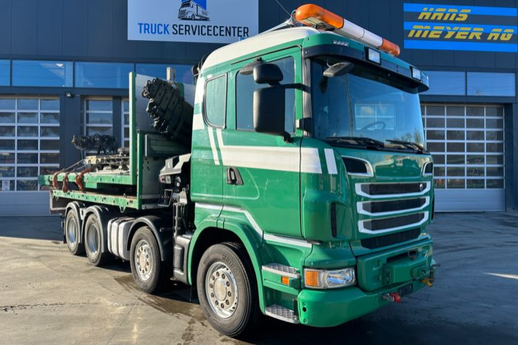 Scania R480 8x4 SWS SZM/Kran/Pritsche - شاحنة كرين: صور 5 Scania R480 8x4 SWS SZM/Kran/Pritsche - شاحنة كرين: صور 5