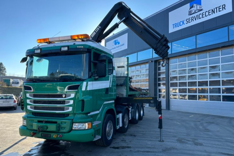 Scania R480 8x4 SWS SZM/Kran/Pritsche - شاحنة كرين: صور 2 Scania R480 8x4 SWS SZM/Kran/Pritsche - شاحنة كرين: صور 2