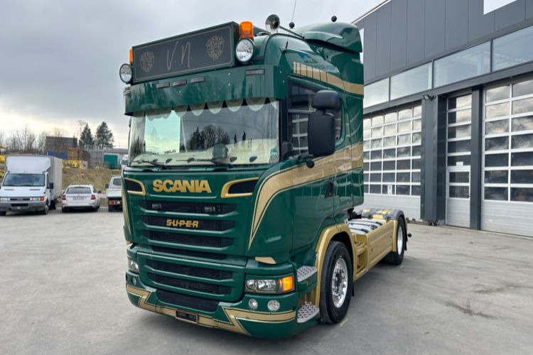 Scania R500 V8 4x2 Handschaltung - شاحنة جرار: صور 1 Scania R500 V8 4x2 Handschaltung - شاحنة جرار: صور 1