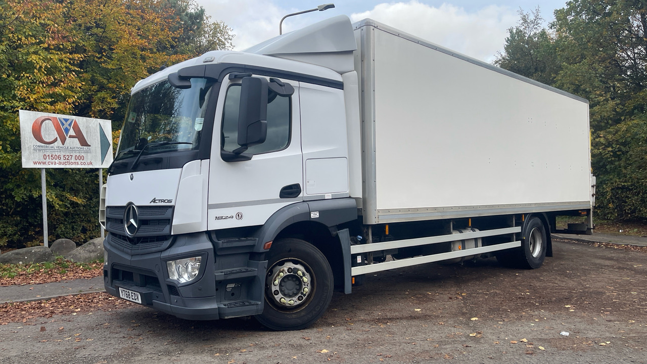 MERCEDES-BENZ ACTROS 1824 - بصندوق مغلق شاحنة: صور 2 MERCEDES-BENZ ACTROS 1824 - بصندوق مغلق شاحنة: صور 2