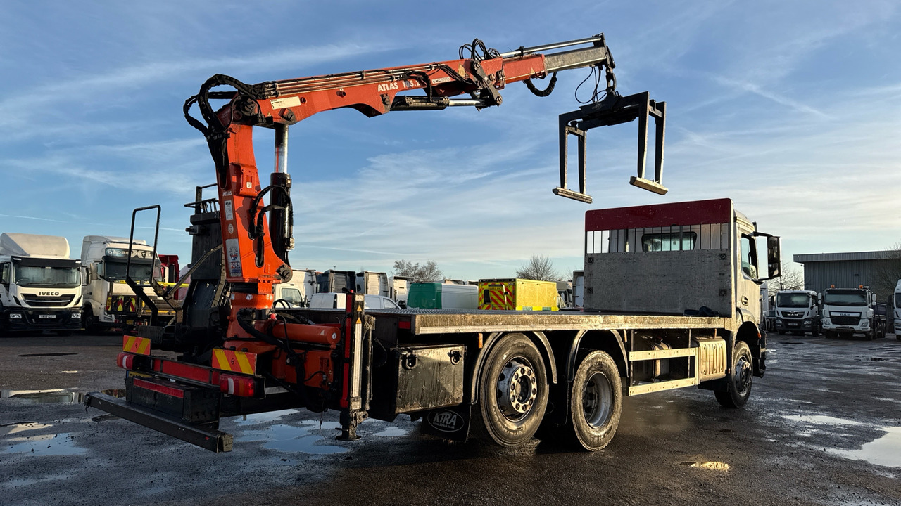 MERCEDES-BENZ AROCS 2535 - شاحنات مسطحة, شاحنة كرين: صور 4 MERCEDES-BENZ AROCS 2535 - شاحنات مسطحة, شاحنة كرين: صور 4