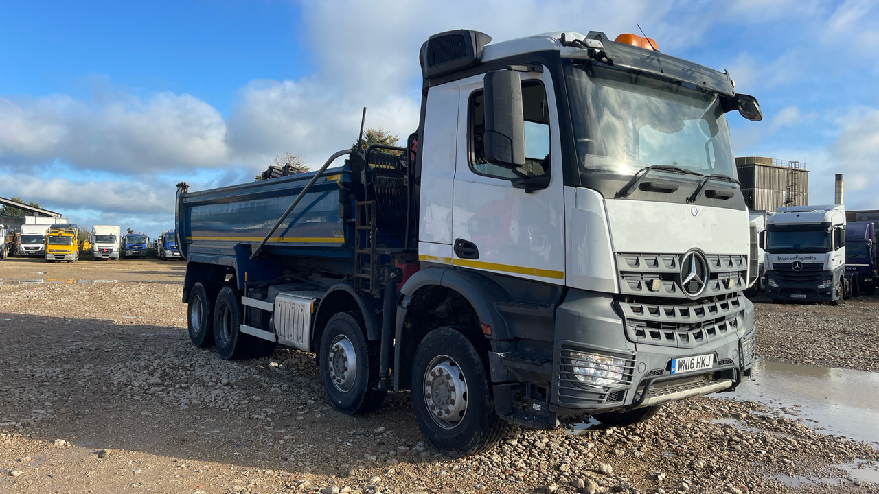 MERCEDES-BENZ AROCS - قلابات, شاحنة كرين: صور 1 MERCEDES-BENZ AROCS - قلابات, شاحنة كرين: صور 1