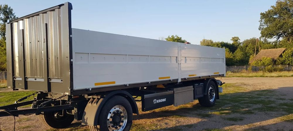 Krone Budowlana Skrzynia Odnowiona - مقطورات مسطحة: صور 5 Krone Budowlana Skrzynia Odnowiona - مقطورات مسطحة: صور 5