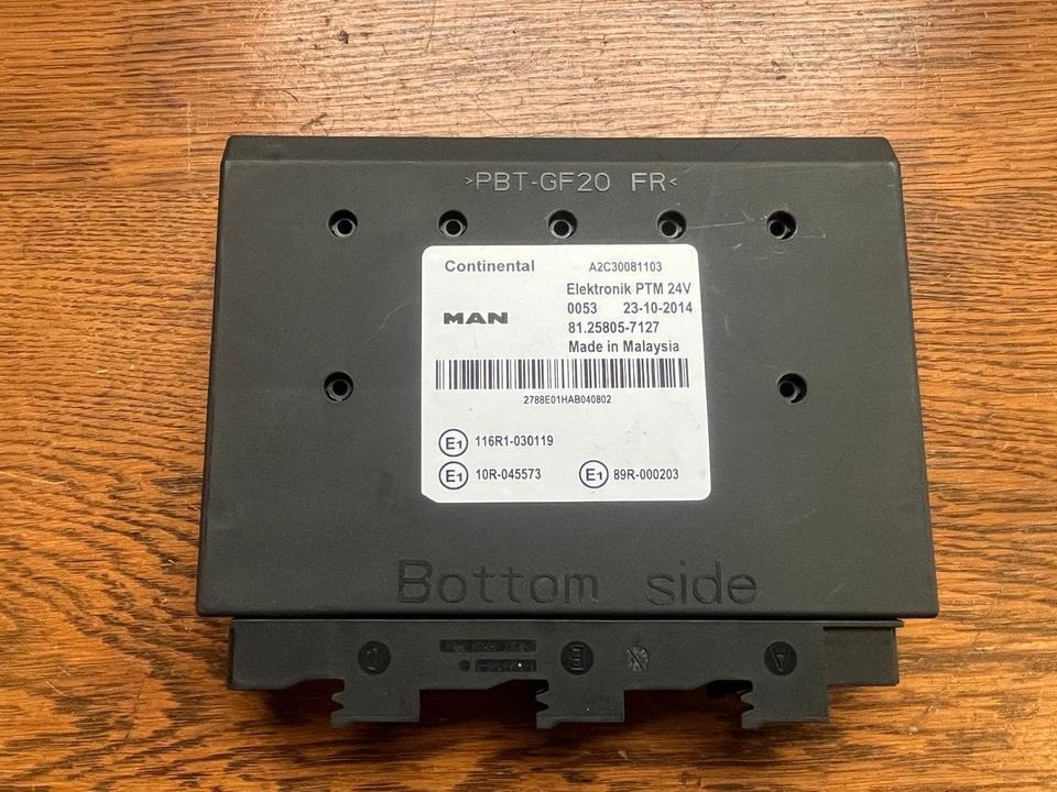 MAN Continental Elektronik PTM Steuergerät 81.25805-7127 - كتلة التحكم - شاحنة: صور 1 MAN Continental Elektronik PTM Steuergerät 81.25805-7127 - كتلة التحكم - شاحنة: صور 1