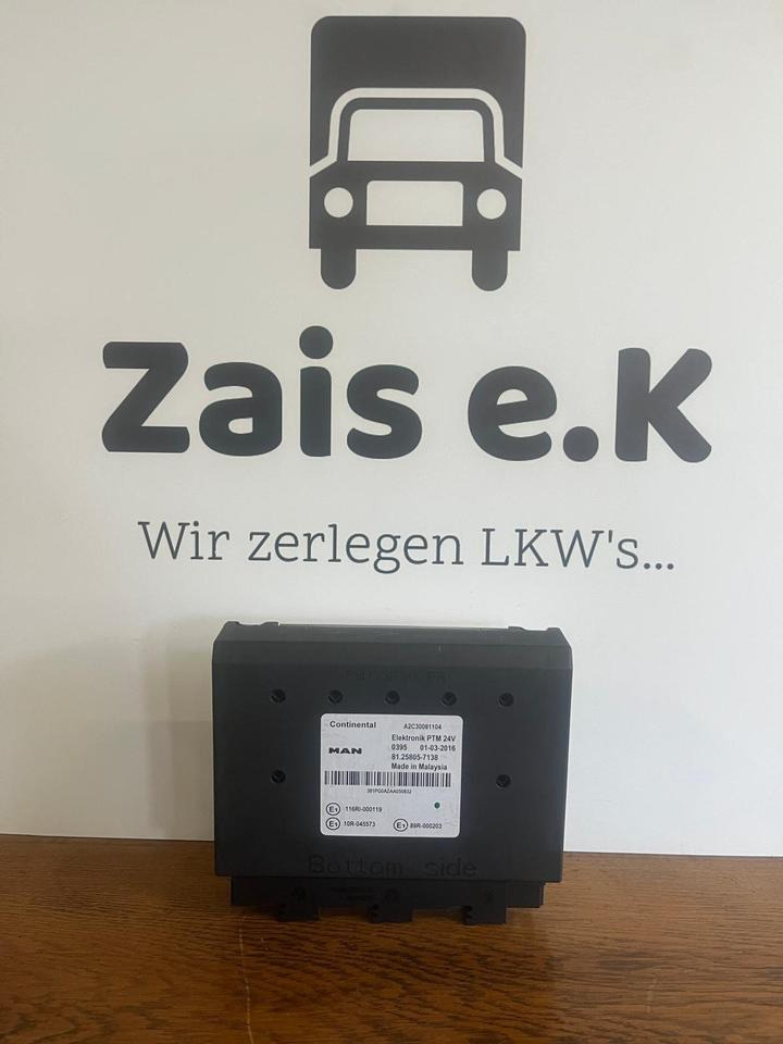 MAN Continental Elektronik PTM Steuergerät 81.25805-7138 - قطع الغيار: صور 1 MAN Continental Elektronik PTM Steuergerät 81.25805-7138 - قطع الغيار: صور 1