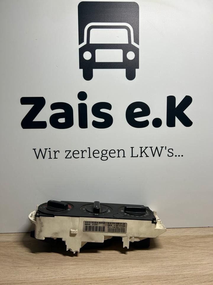 Mercedes Atego Klimabedienteil Heizungsbedienung A0004460728 - كتلة التحكم - شاحنة: صور 1 Mercedes Atego Klimabedienteil Heizungsbedienung A0004460728 - كتلة التحكم - شاحنة: صور 1