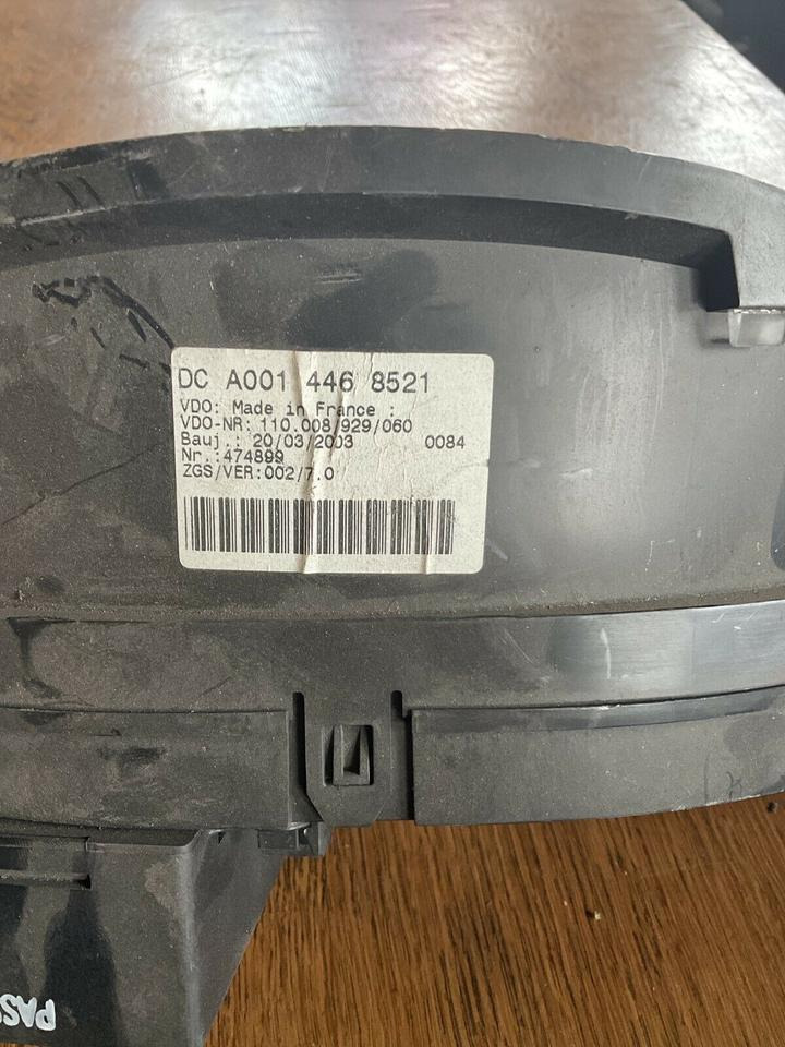 Mercedes Sprinter Kombiinstrument Tacho A0014468521 - التاكوغراف - شاحنة: صور 2 Mercedes Sprinter Kombiinstrument Tacho A0014468521 - التاكوغراف - شاحنة: صور 2