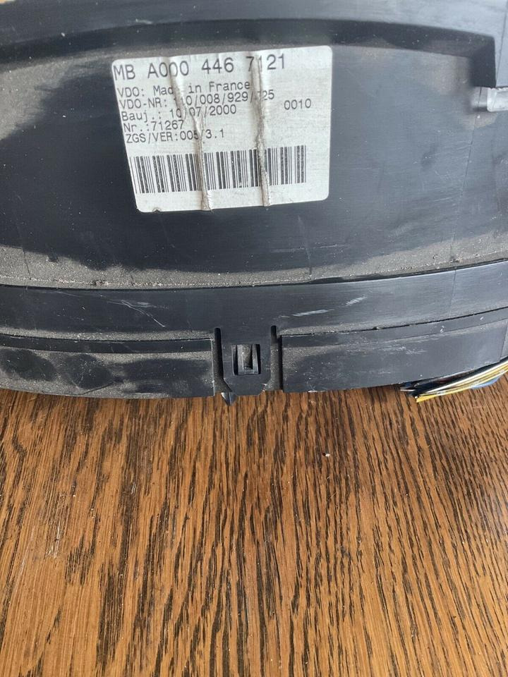 Mercedes Sprinter Tacho Kombiinstrument A0004467121 - التاكوغراف - شاحنة: صور 2 Mercedes Sprinter Tacho Kombiinstrument A0004467121 - التاكوغراف - شاحنة: صور 2