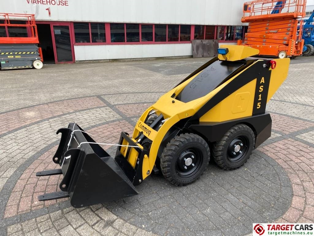 Conmeq AS15 Mini Skid Steer Loader 4x4 Electric - شيول صغير: صور 1 Conmeq AS15 Mini Skid Steer Loader 4x4 Electric - شيول صغير: صور 1