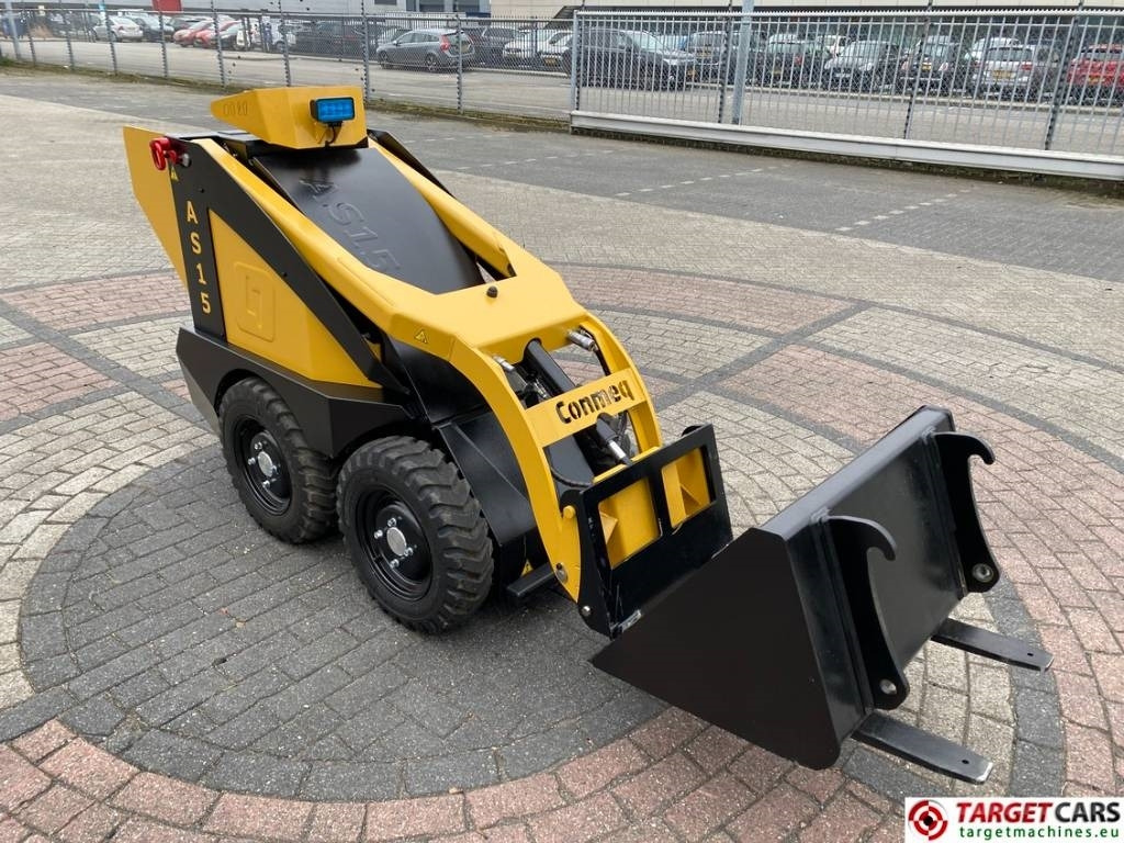 Conmeq AS15 Mini Skid Steer Loader 4x4 Electric - اللودر بعجل: صور 2 Conmeq AS15 Mini Skid Steer Loader 4x4 Electric - اللودر بعجل: صور 2