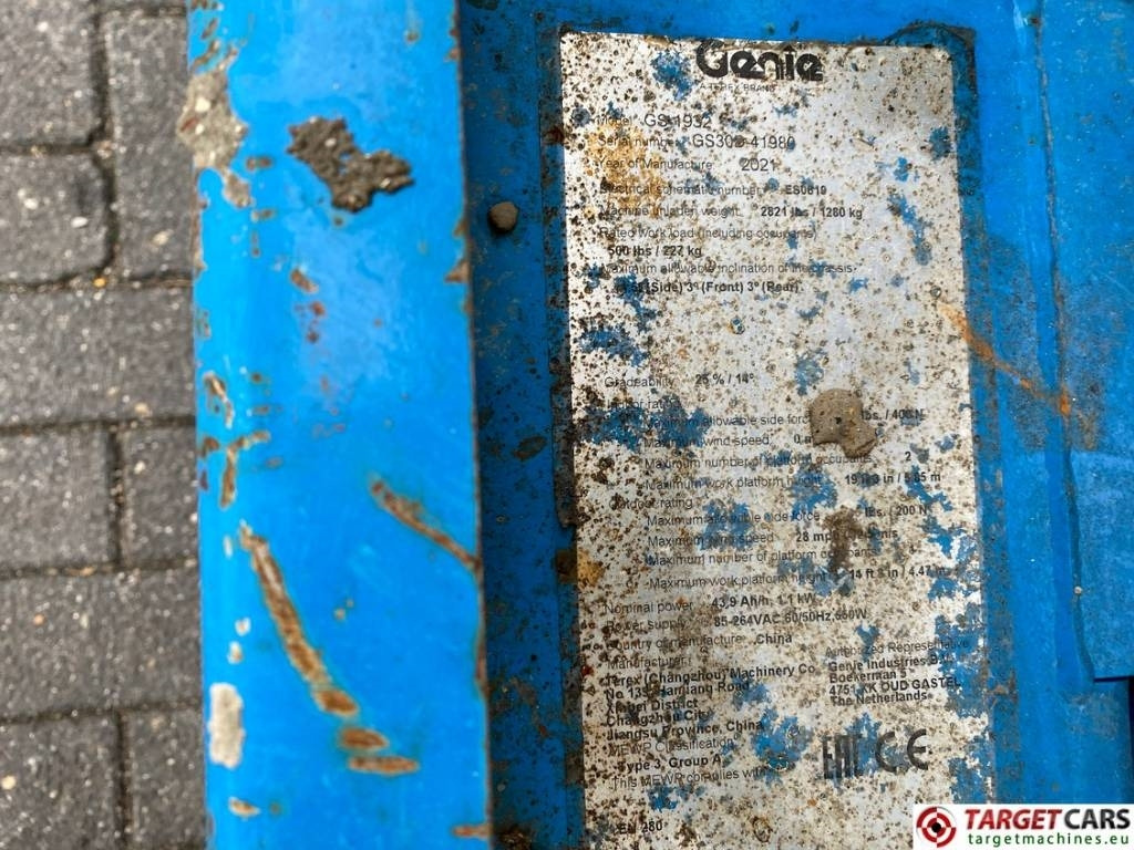 رافعات مقصية Genie GS-1932 I-Drive Electric Scissor Work Lift 779cm: صور 10