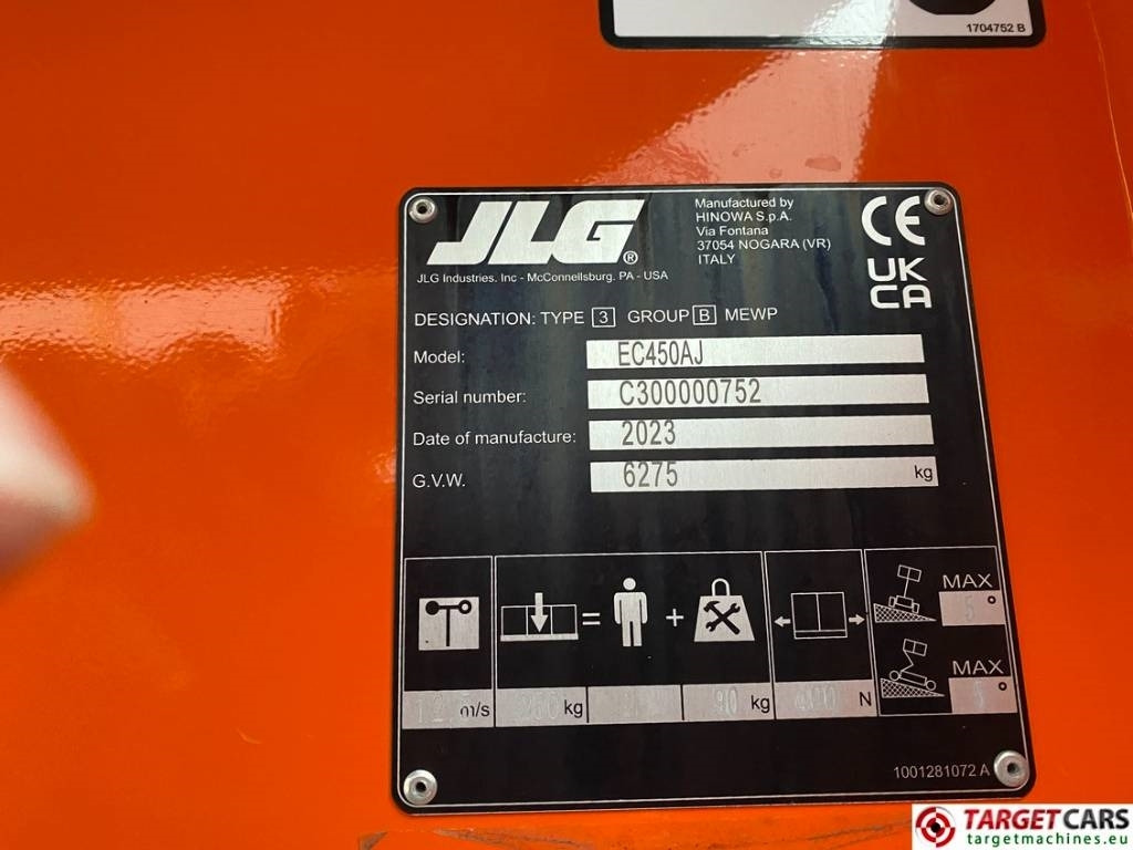 JLG EC450AJ Lithium-Ion Articulated Boom Lift 1572cm  إيجار JLG EC450AJ Lithium-Ion Articulated Boom Lift 1572cm: صور 10