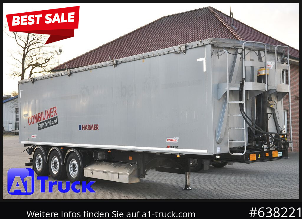 BENALU Kombiliner Gülle Tank + Kipper fest34m³ flüssig 26m³, Tüv neu, - نصف مقطورة صهريج: صور 1 BENALU Kombiliner Gülle Tank + Kipper fest34m³ flüssig 26m³, Tüv neu, - نصف مقطورة صهريج: صور 1